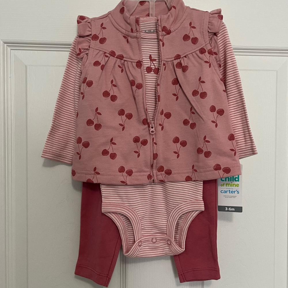 Baby Girl Matching Set. New With Tags.